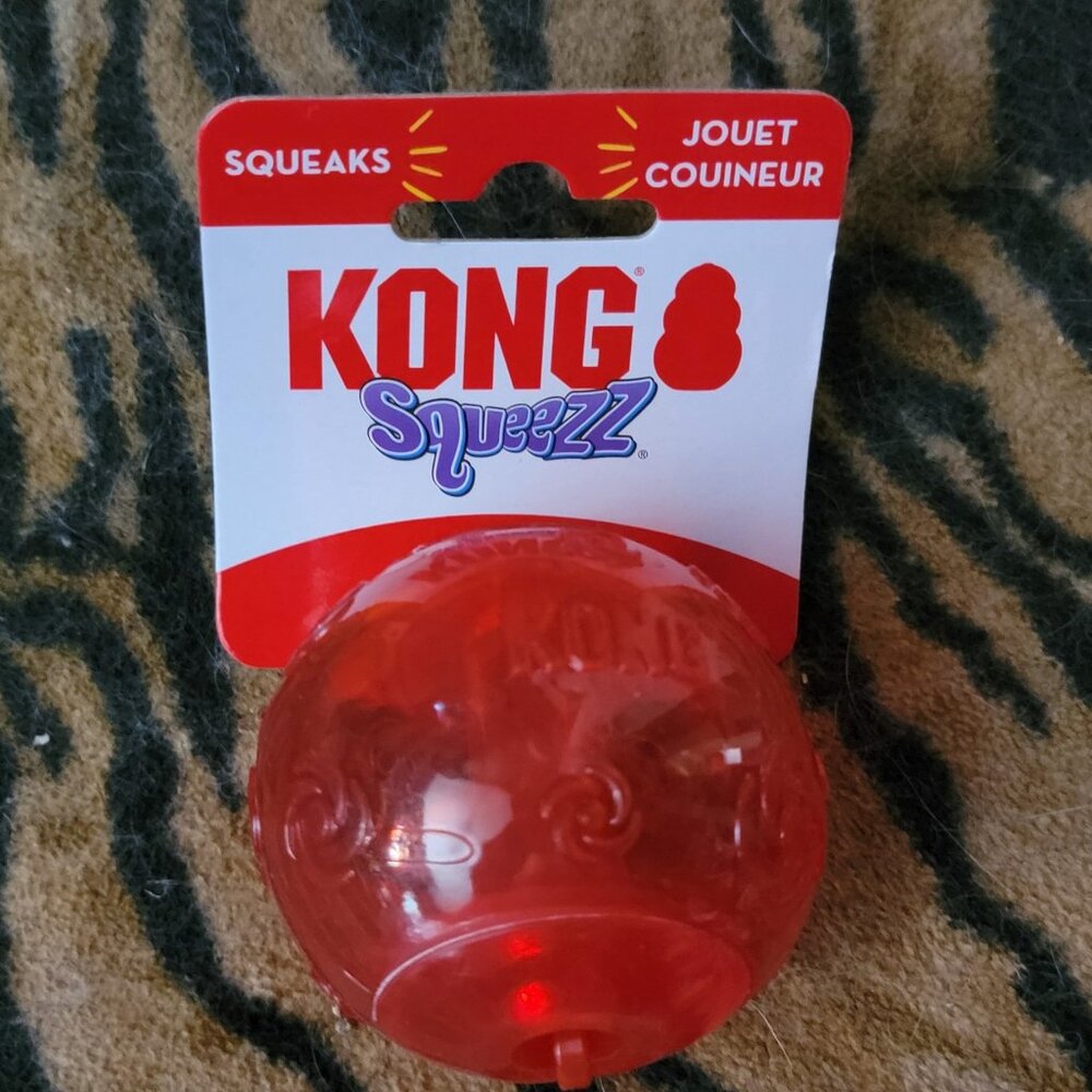 Kong Small Squeak Ball xsm/sm 2.5 various colors ea. New!